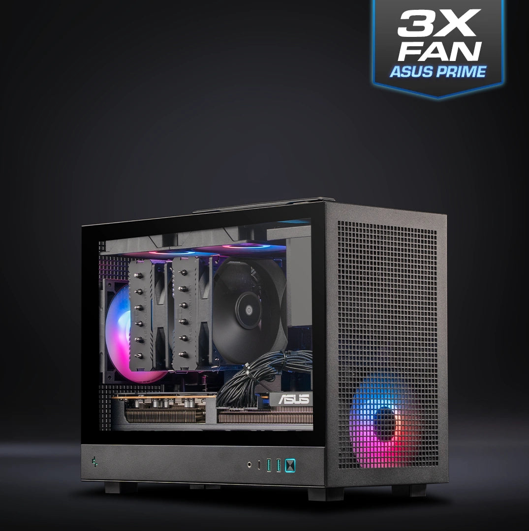 Black Lunchbox : X3D Gaming L7 / Ryzen 7 9800X3D + Radeon RX 9070 XT