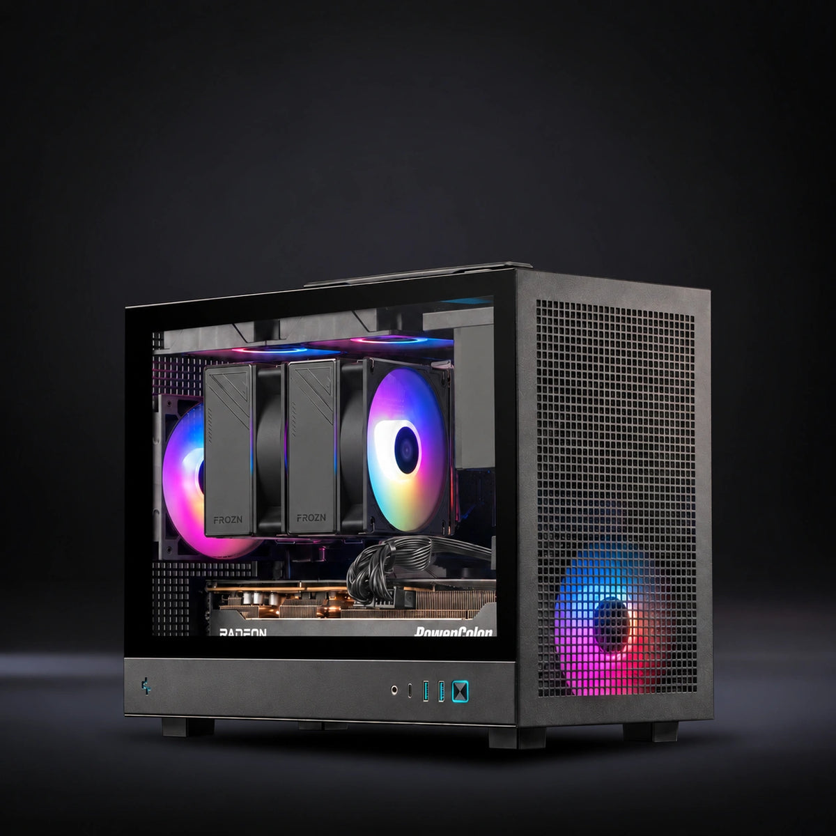 Black Lunchbox : X3D Gaming L7 / Ryzen 7 9800X3D + Radeon RX 9070 XT