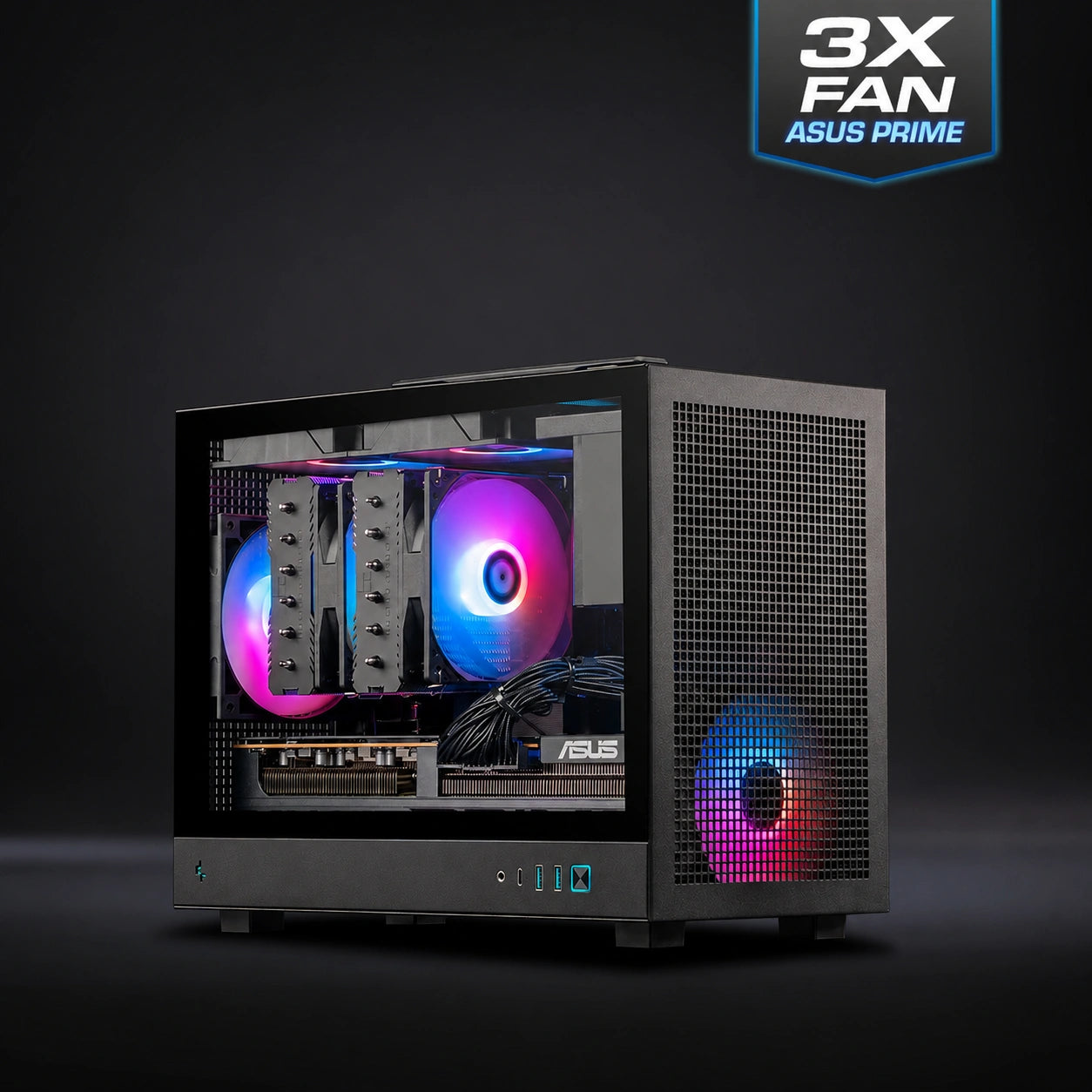 Black Lunchbox : X3D Gaming L7 / Ryzen 7 9800X3D + Radeon RX 9070 XT
