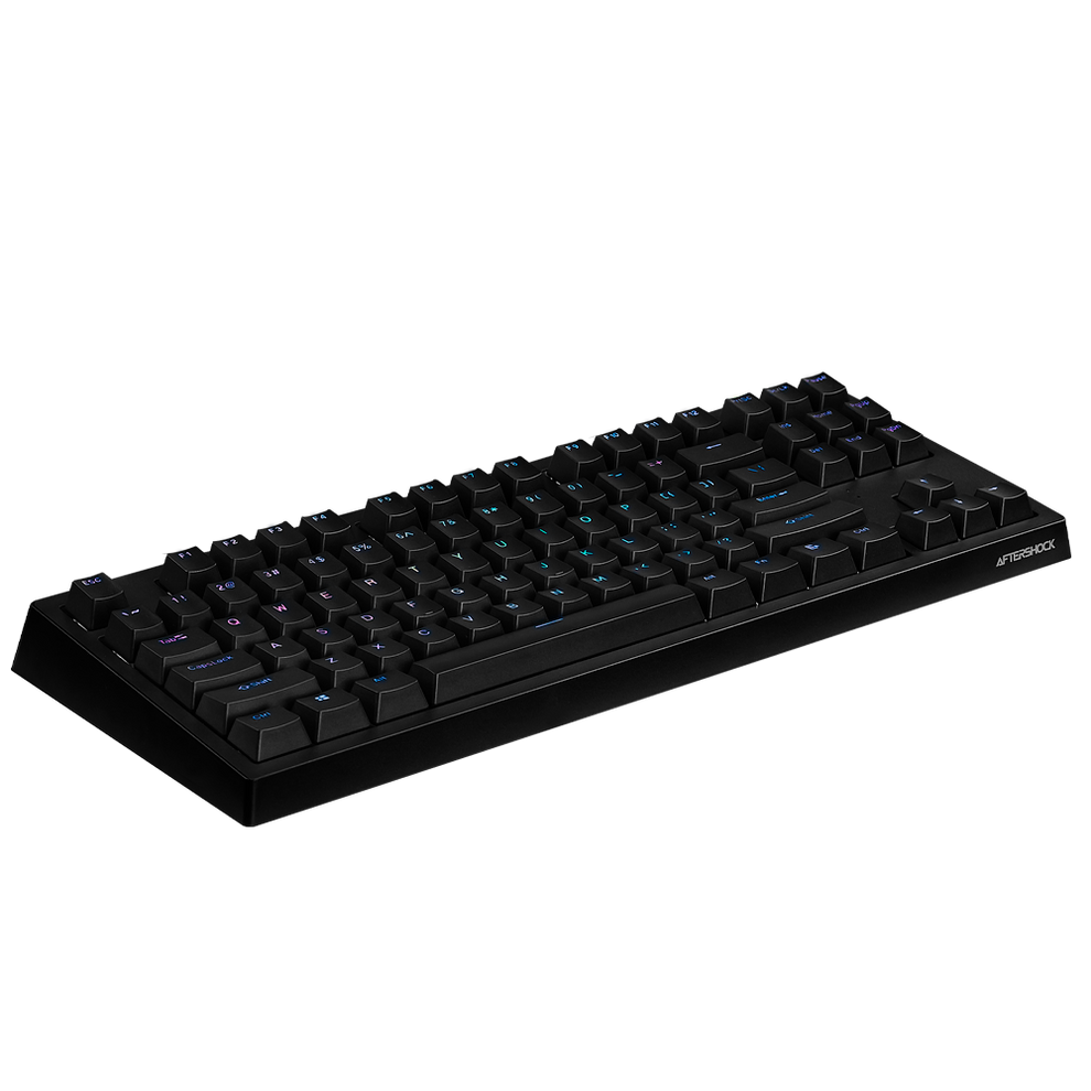 AFTERSHOCK ODEN v2 Black Mechanical Keyboard (Brown Switch) AFTERSHOCK PC