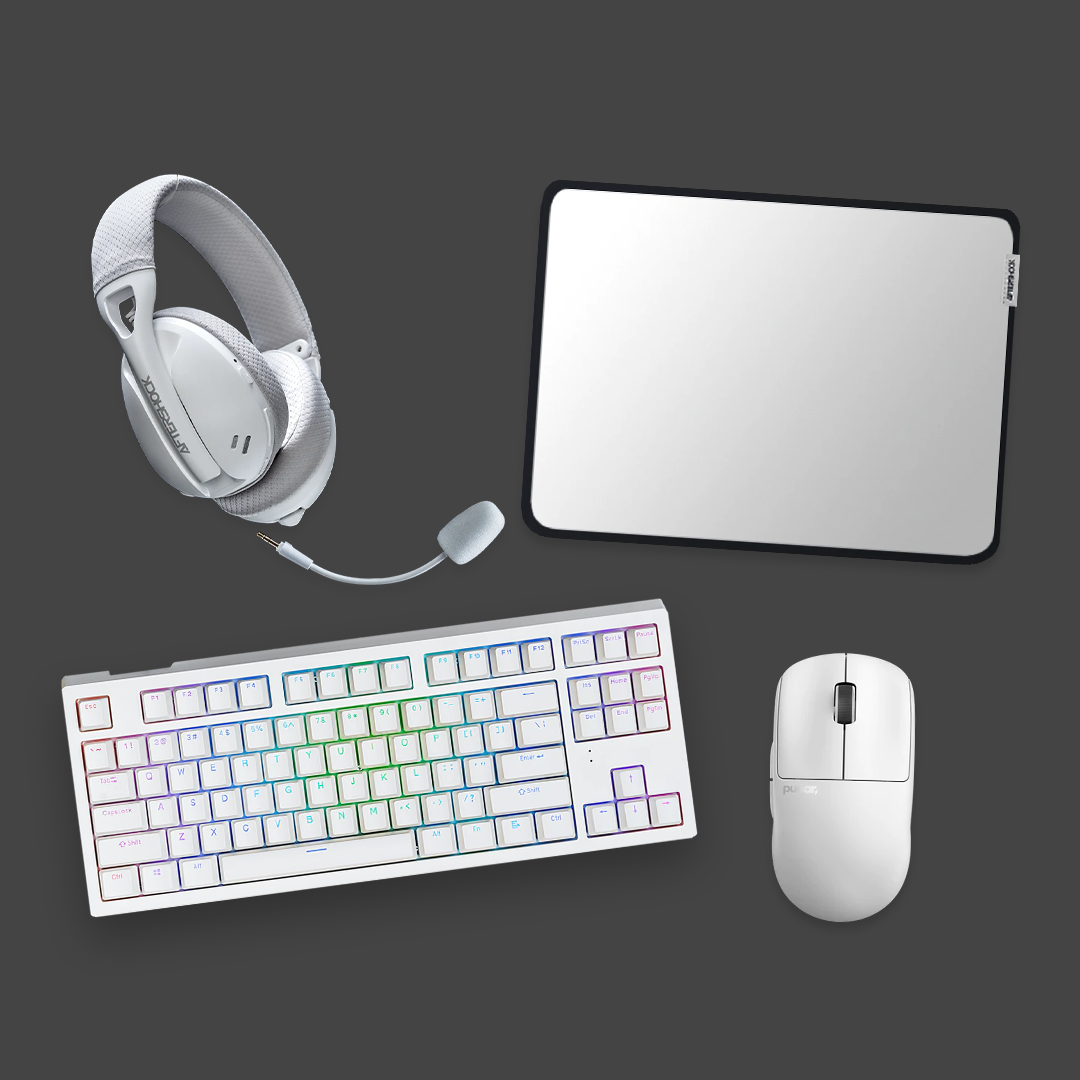 AFTERSHOCK White Setup Bundle