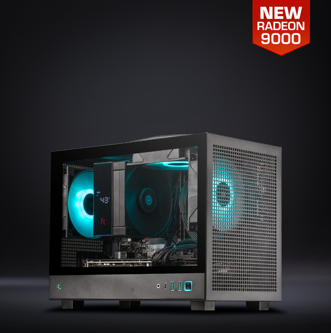AMD COMPACT X3D / Ryzen 7 7800X3D + Radeon RX 9070 XT