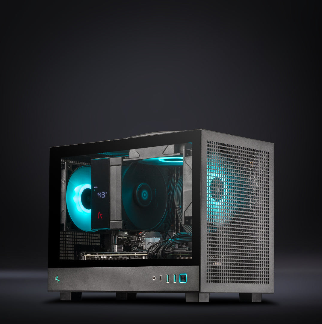 Black Lunchbox : AMD X3D L7 / Ryzen 7 7800X3D + Radeon RX 9070 XT