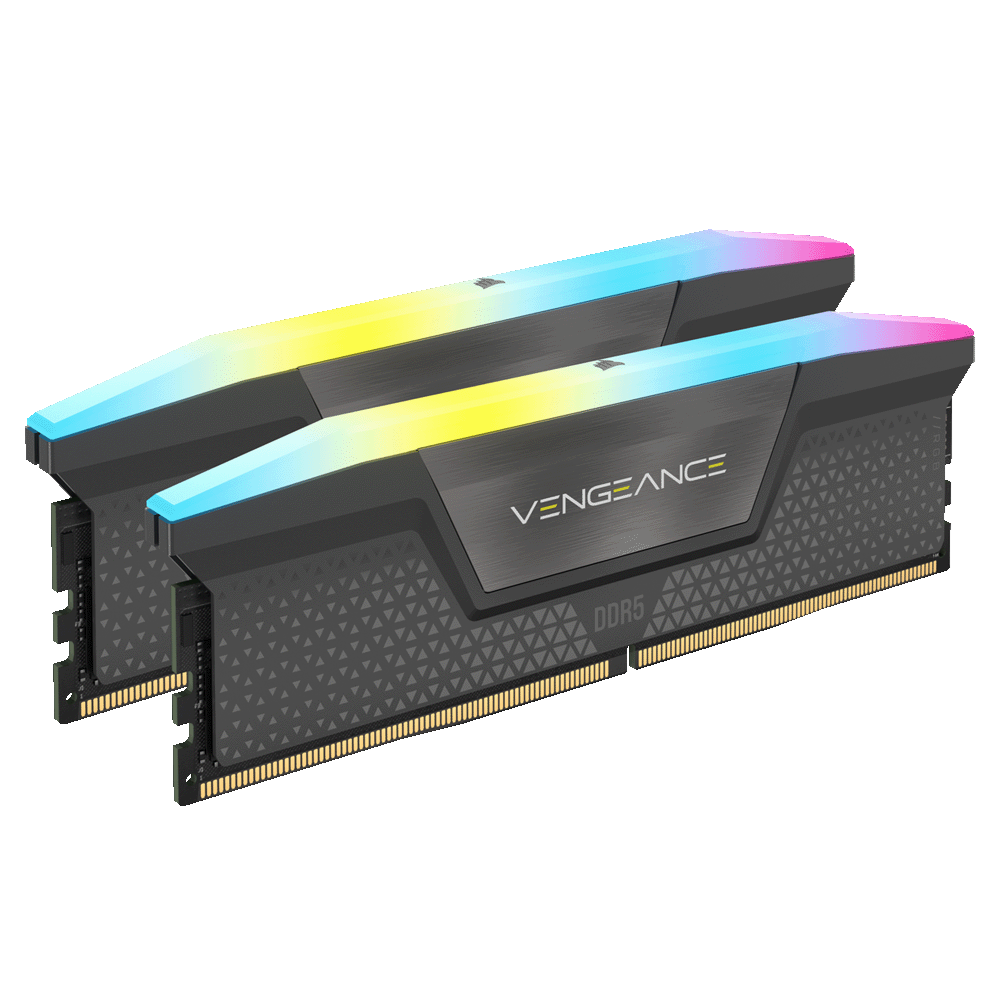 Upgrade to 64GB Corsair Vengeance RGB DDR5 6000MHz (32x2) [INTEL]