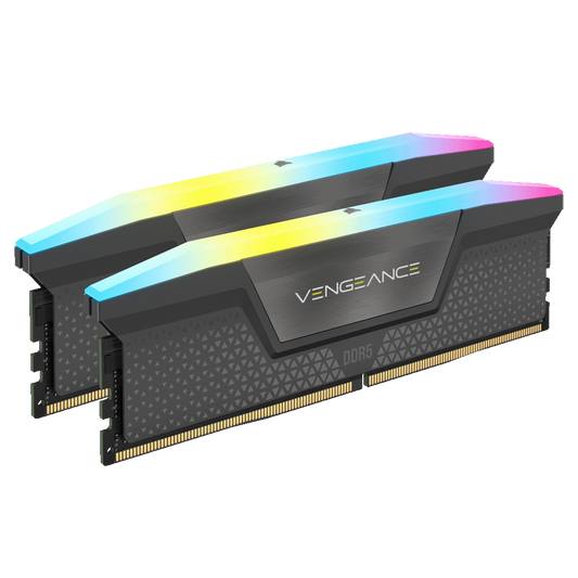 Upgrade to 64GB Corsair Vengeance RGB DDR5 6000MHz (32x2) [INTEL]
