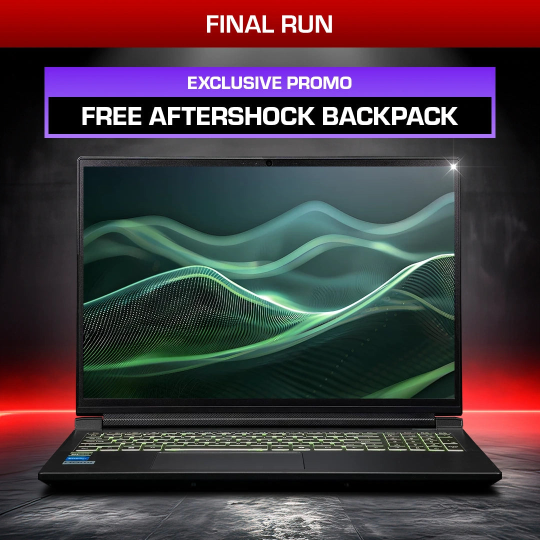 AFTERSHOCK Forge 16X / i7 14650HX + GeForce RTX 5050