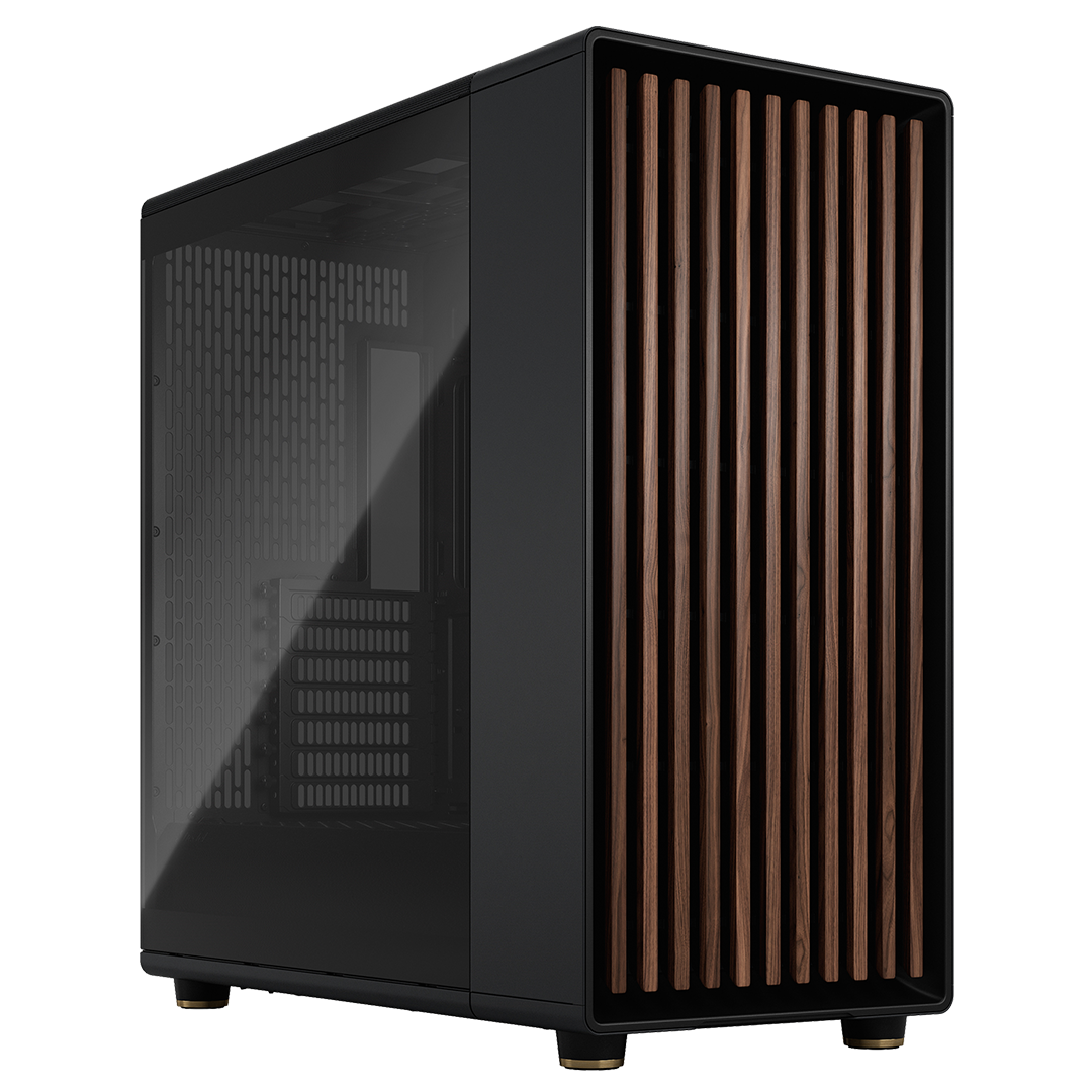 Fractal Design North XL Charcoal - Walnut Wood TG Dark Tint