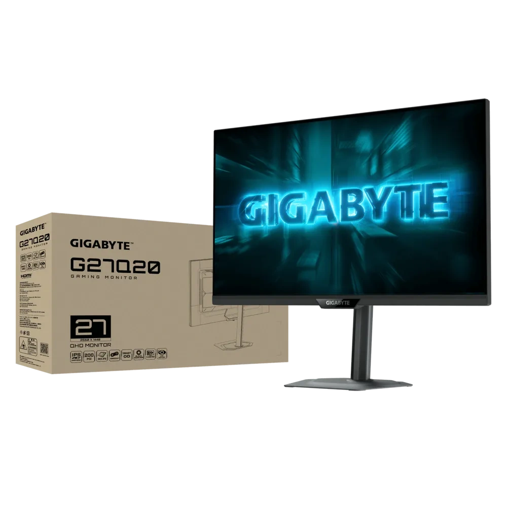 Gigabyte G27Q20 QHD 27" 210Hz SS IPS Panel (G-SYNC)