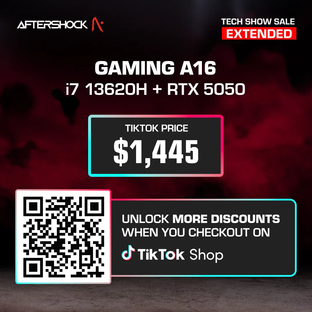 Gigabyte Gaming A16 / i7 13620H + GeForce RTX 5050