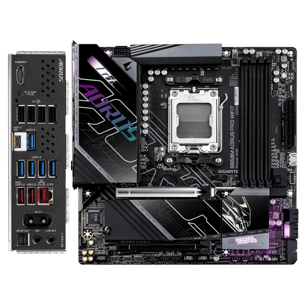 Upgrade to Gigabyte B850M Aorus Pro WIFI7 (For Base Gigabyte B850M)