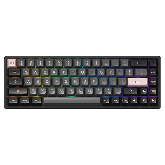 Akko 3068B Plus Black & Pink (Jelly Purple Switch)