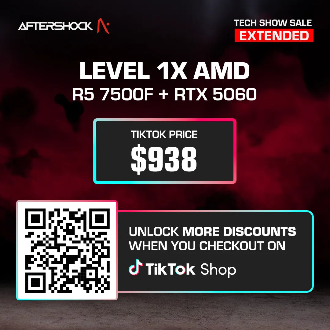 Level 1X AMD / Ryzen 5 7500F + GeForce RTX 5060