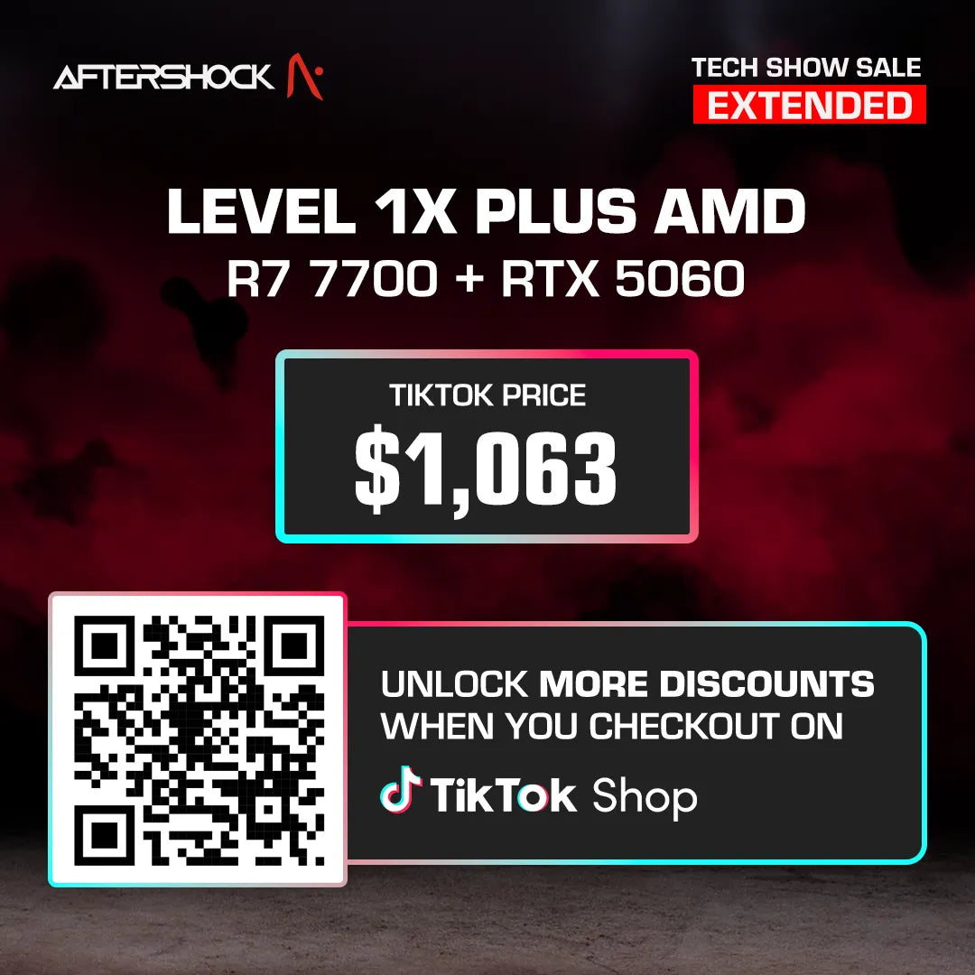 Level 1X Plus AMD / Ryzen 7 7700 + GeForce RTX 5060