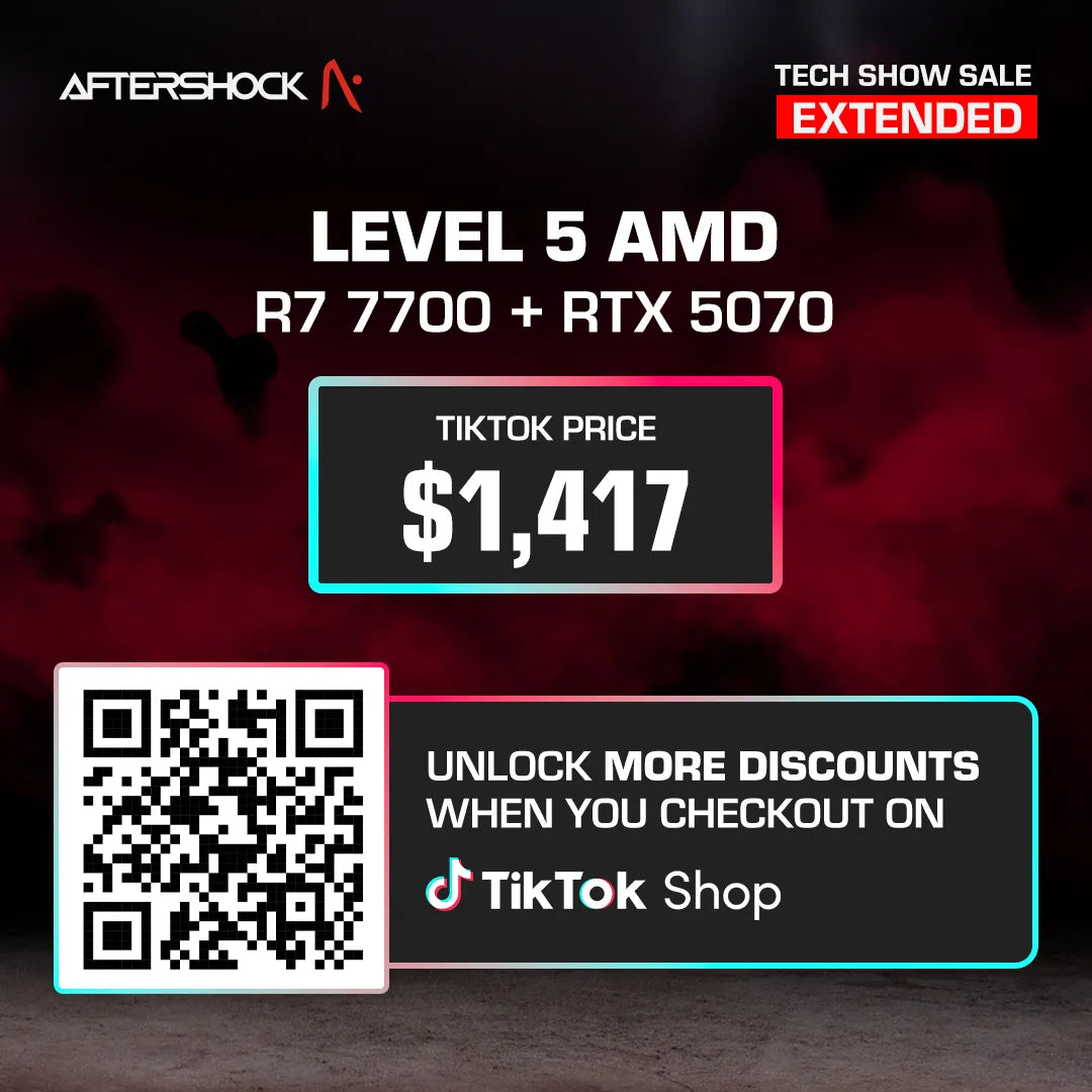 Level 5 AMD / Ryzen 7 7700 + GeForce RTX 5070