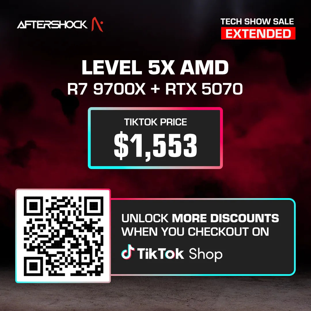 Level 5X AMD / Ryzen 7 9700X + GeForce RTX 5070