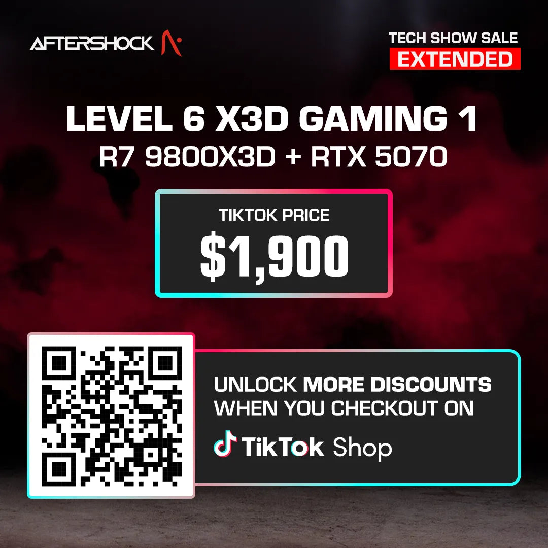 Level 6 X3D Gaming 1 / Ryzen 7 9800X3D + GeForce RTX 5070