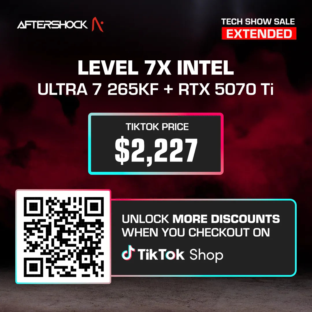 Level 7X Intel / Ultra 7 265KF + GeForce RTX 5070 Ti