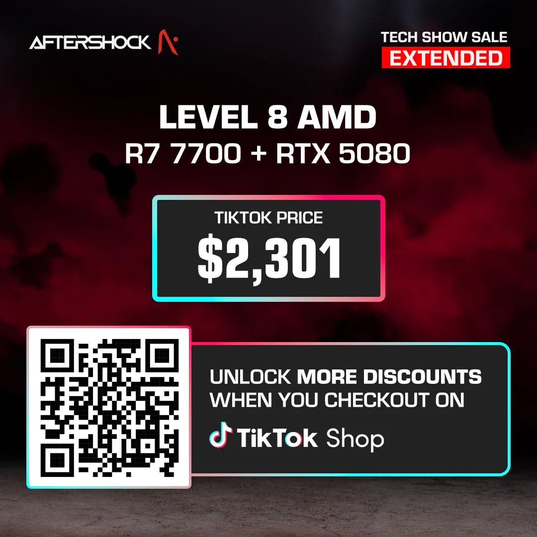 Level 8 AMD / Ryzen 7 7700 + GeForce RTX 5080