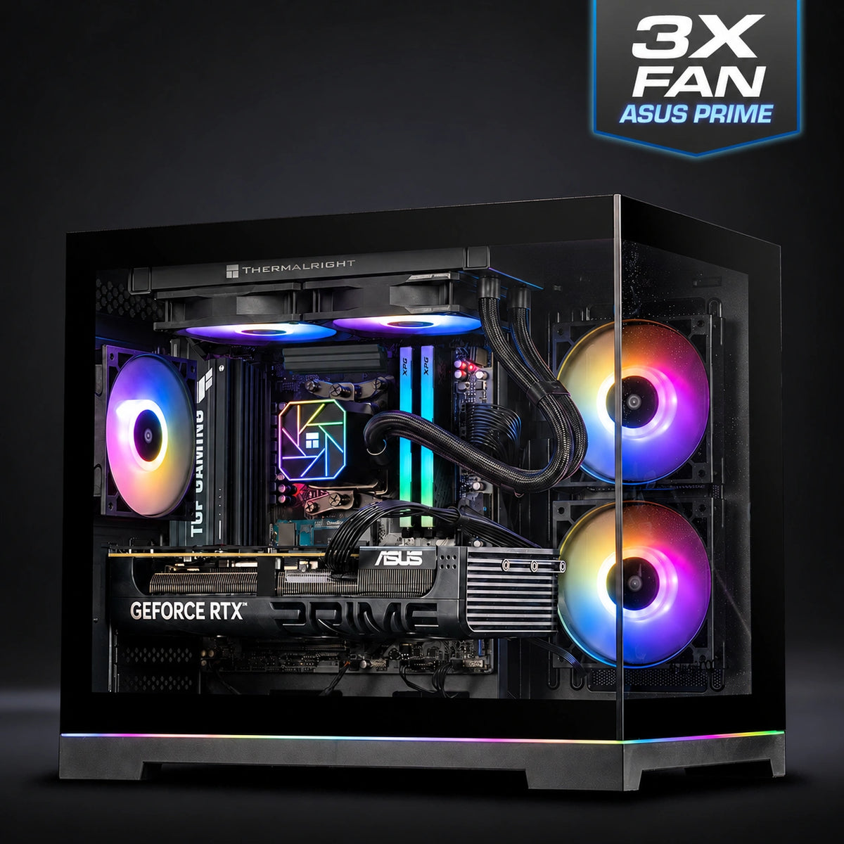 Level 8 X3D Gaming / Ryzen 7 9800X3D + GeForce RTX 5070 Ti
