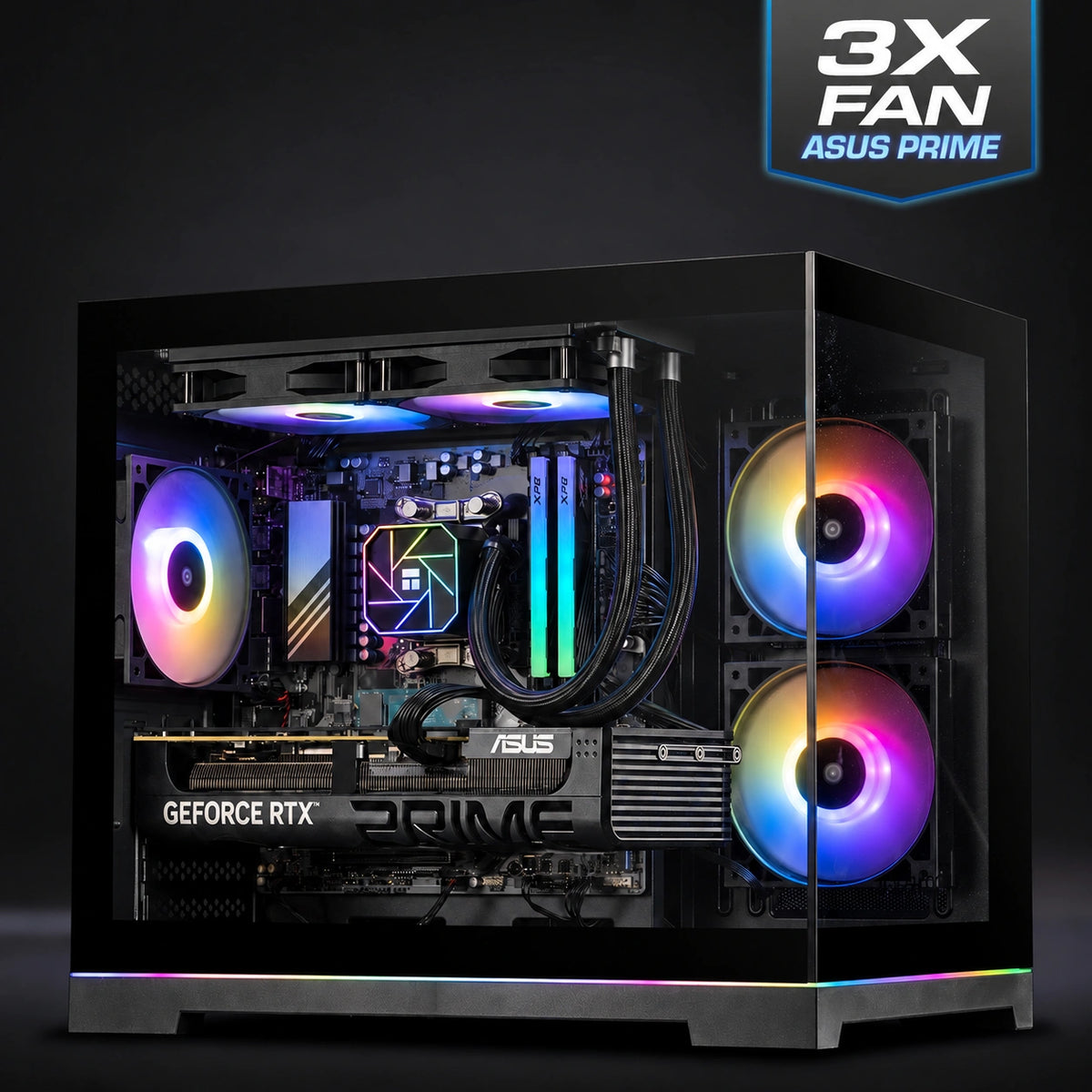 Level 8X AMD / Ryzen 7 9700X + GeForce RTX 5070 Ti