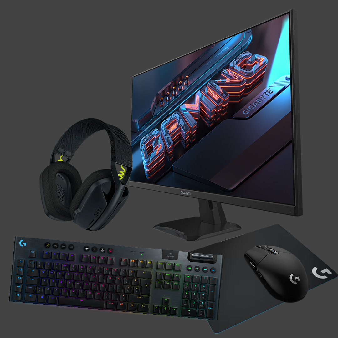 Logitech + Gigabyte 1440P Bundle