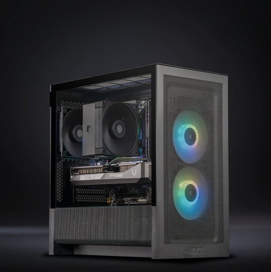 NZXT H3 - Black : L3 AMD / Ryzen 5 7500F + GeForce RTX 5060 Ti