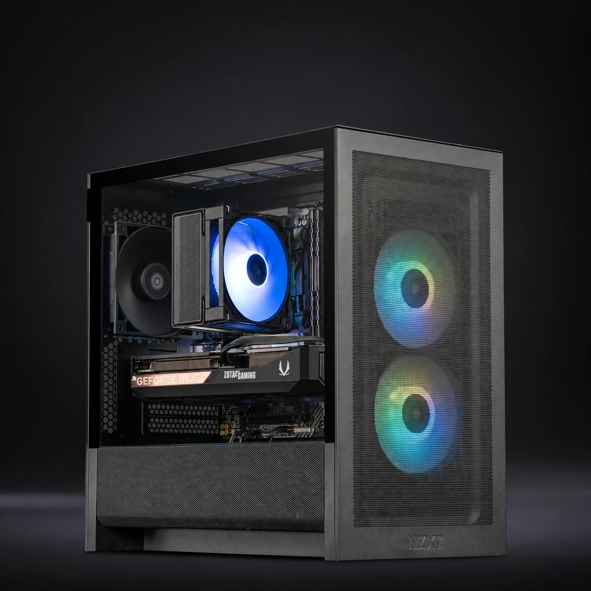 NZXT H3 - Black : L3 AMD / Ryzen 5 7500F + GeForce RTX 5060 Ti