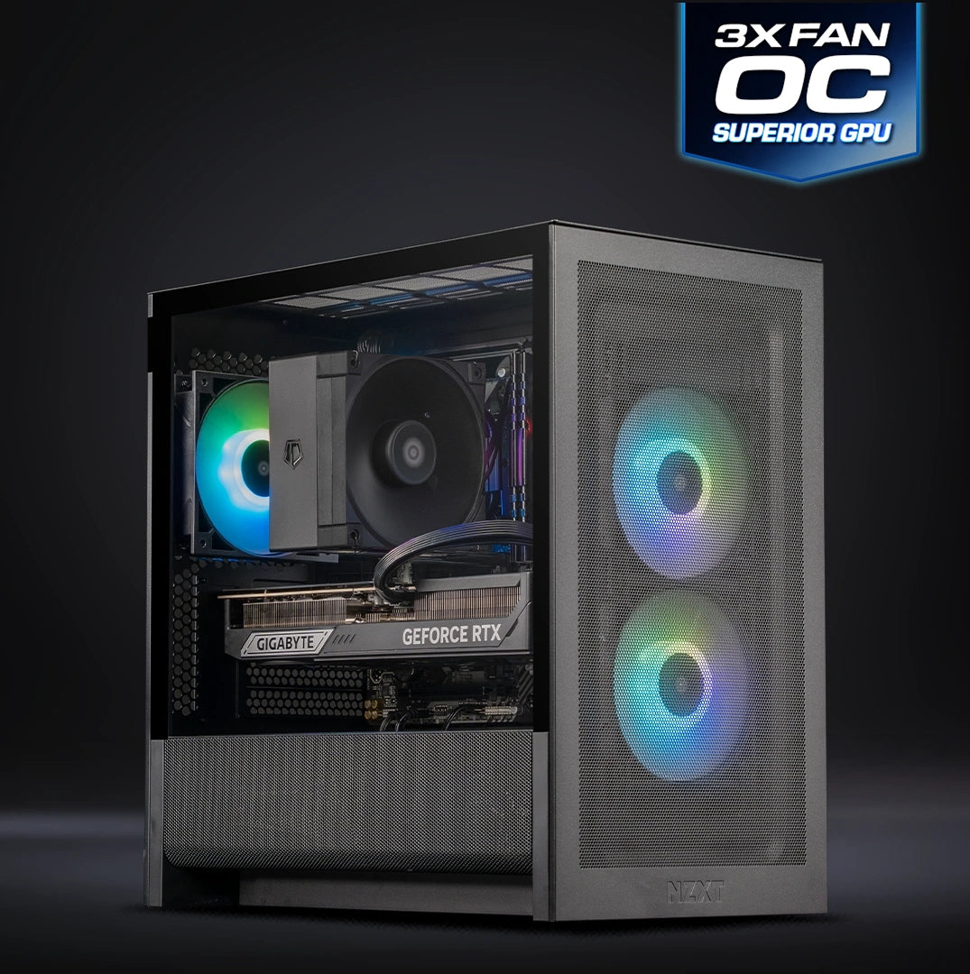 NZXT H3 - Black : L5 X3D / Ryzen 7 7800X3D + GeForce RTX 5070