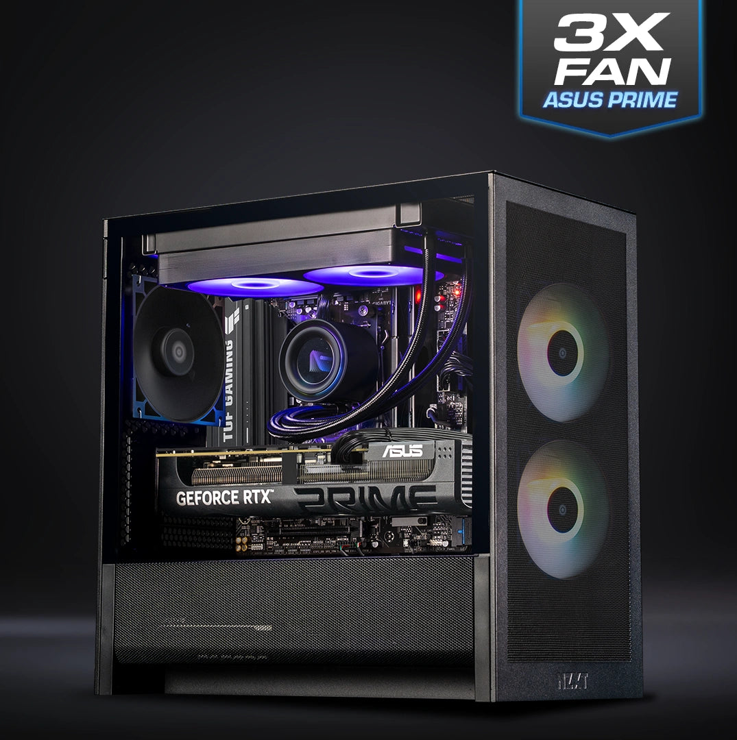NZXT H3 - Black : L7 X3D Gaming / Ryzen 7 9800X3D + GeForce RTX 5070 Ti