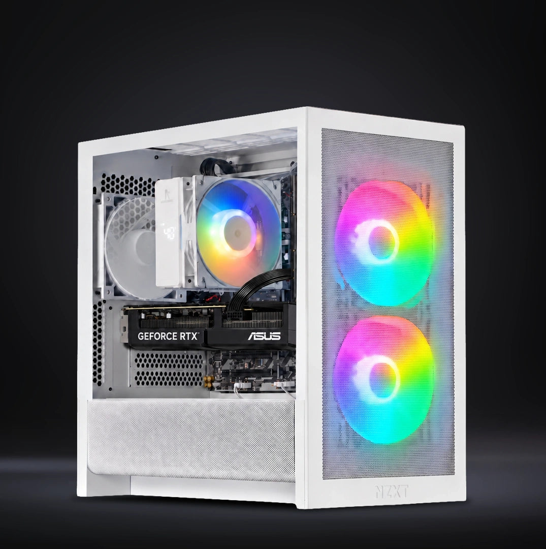 NZXT H3 - White : L5 X3D / Ryzen 7 7800X3D + GeForce RTX 5070