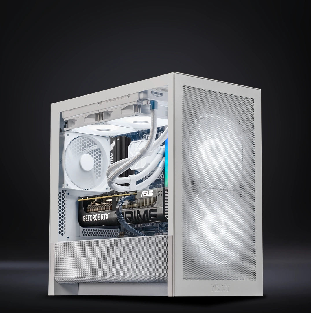 NZXT H3 - White : L7 X3D Gaming / Ryzen 7 9800X3D + GeForce RTX 5070 Ti