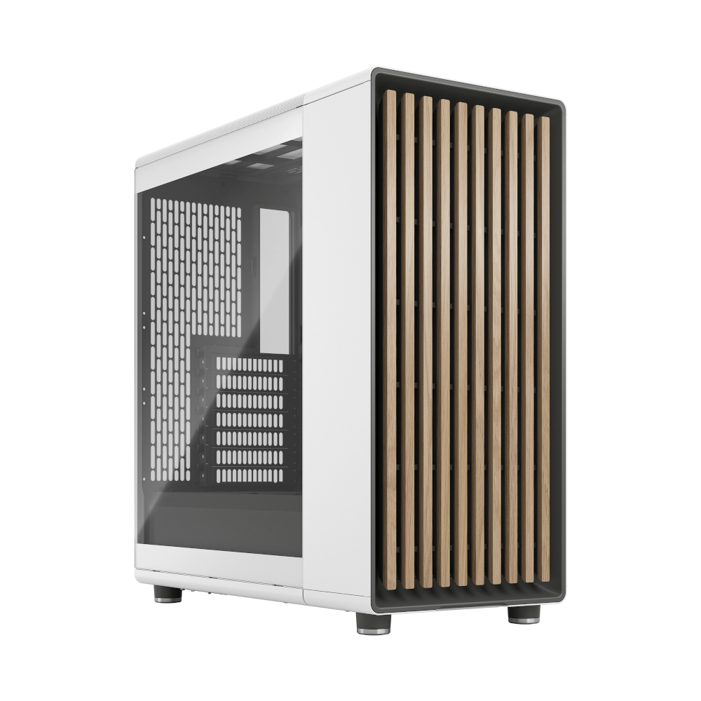Fractal Design North XL Chalk White - Oak Wood TG Light Tint