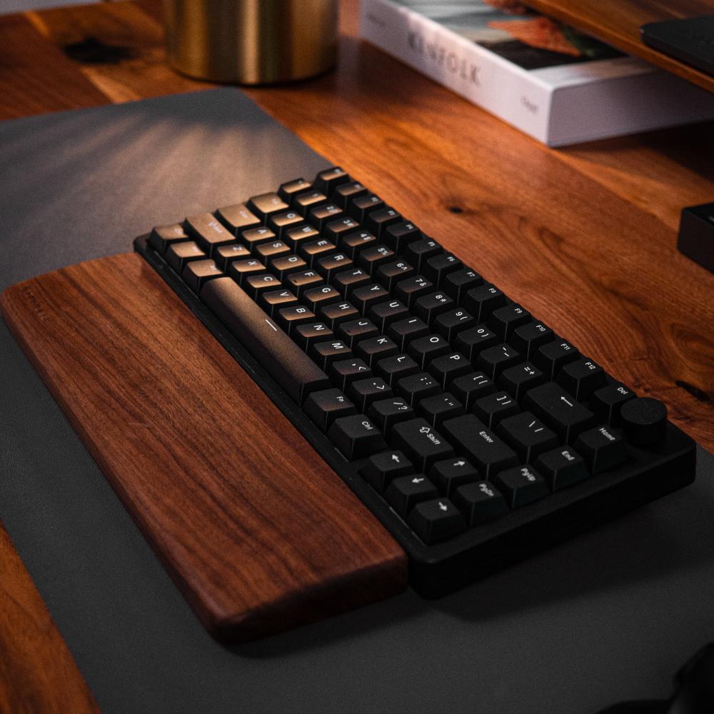 AFTERSHOCK ODEN75 Aluminium Wireless Mechanical Keyboard - 75 Keys (Linear Switch) (Black) **RTS Addon Bundle**