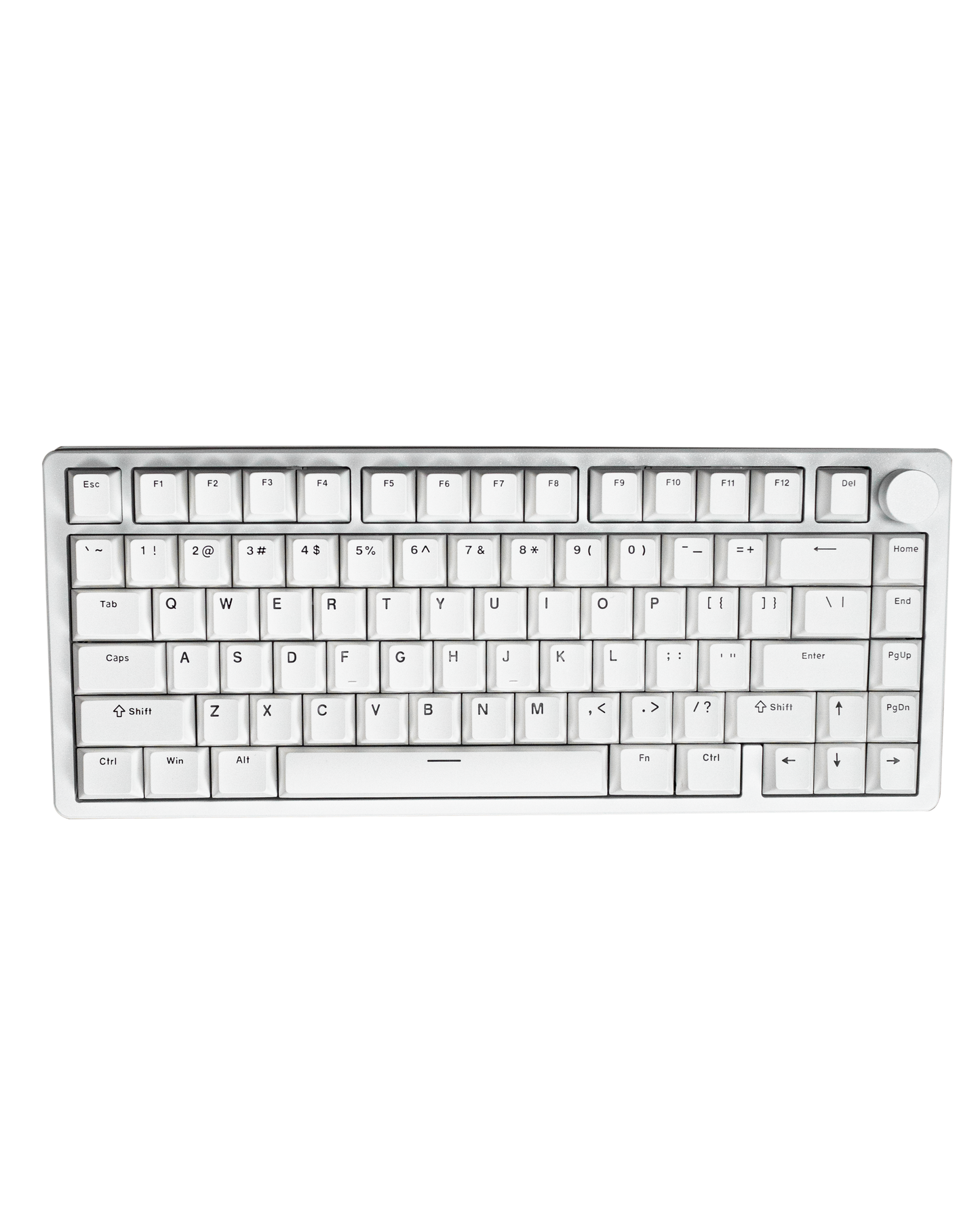 AFTERSHOCK ODEN75 Aluminium Wireless Mechanical Keyboard - 75 Keys (Linear Switch) (White) **RTS Addon Bundle**