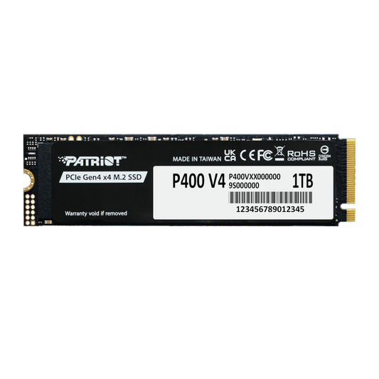1TB Patriot P400 Lite Gen4 SSD (R: 6200 | W: 5200)