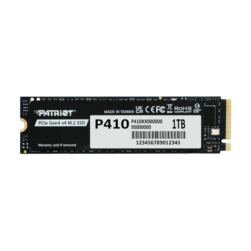 1TB Patriot P410 Lite Gen4 SSD (R: 5000 | W: 4100)
