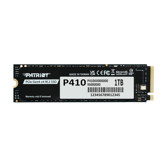 1TB Patriot P410 Lite Gen4 SSD (R: 5000 | W: 4500)