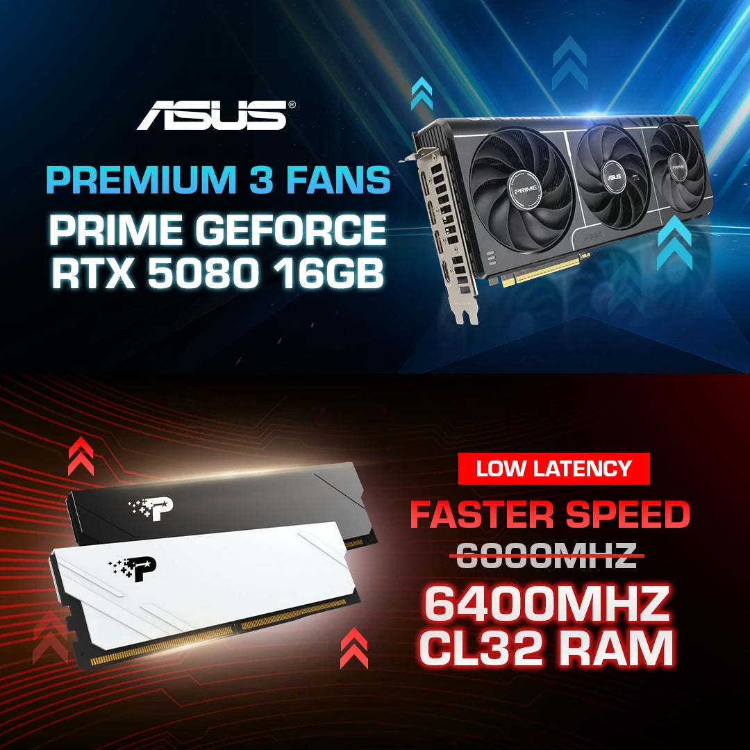 Supreme : AMD L9 / Ryzen 7 9700X + GeForce RTX 5080