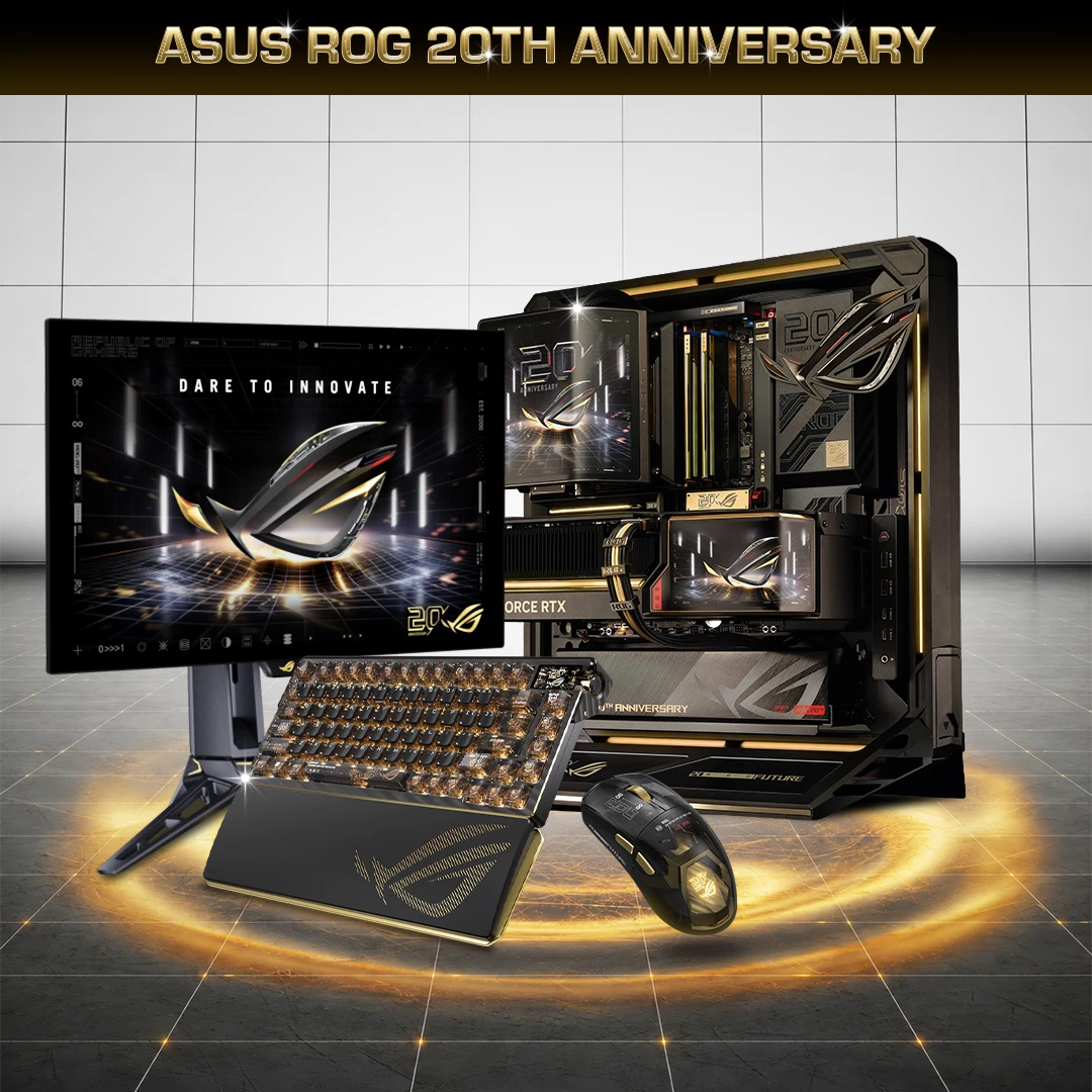 ASUS ROG CROSSHAIR Edition 20 / AMD Ryzen 9 9950X3D2 + GeForce RTX 5090