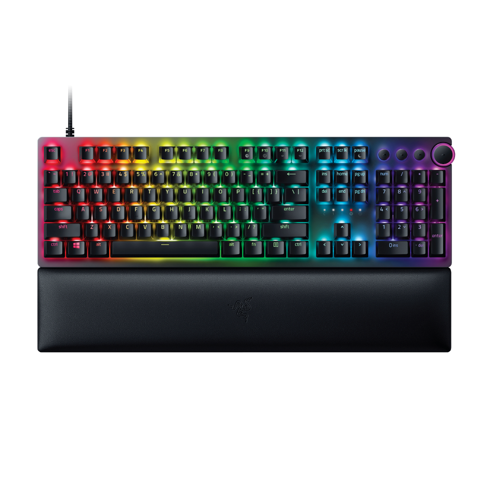 RAZER Huntsman V2 Optical Keyboard Clicky Purple Switch