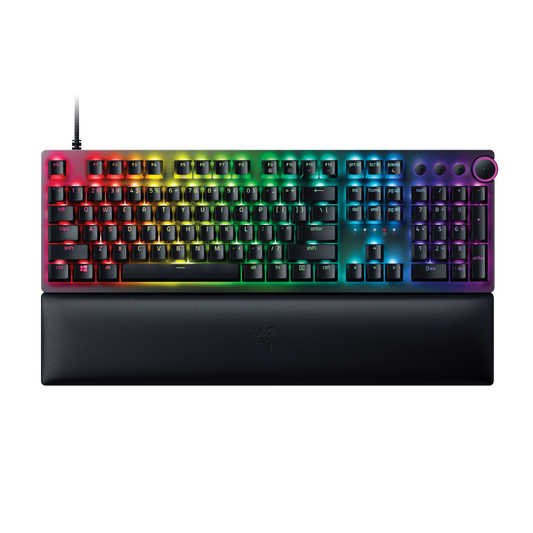 RAZER Huntsman V2 Optical Keyboard Clicky Purple Switch