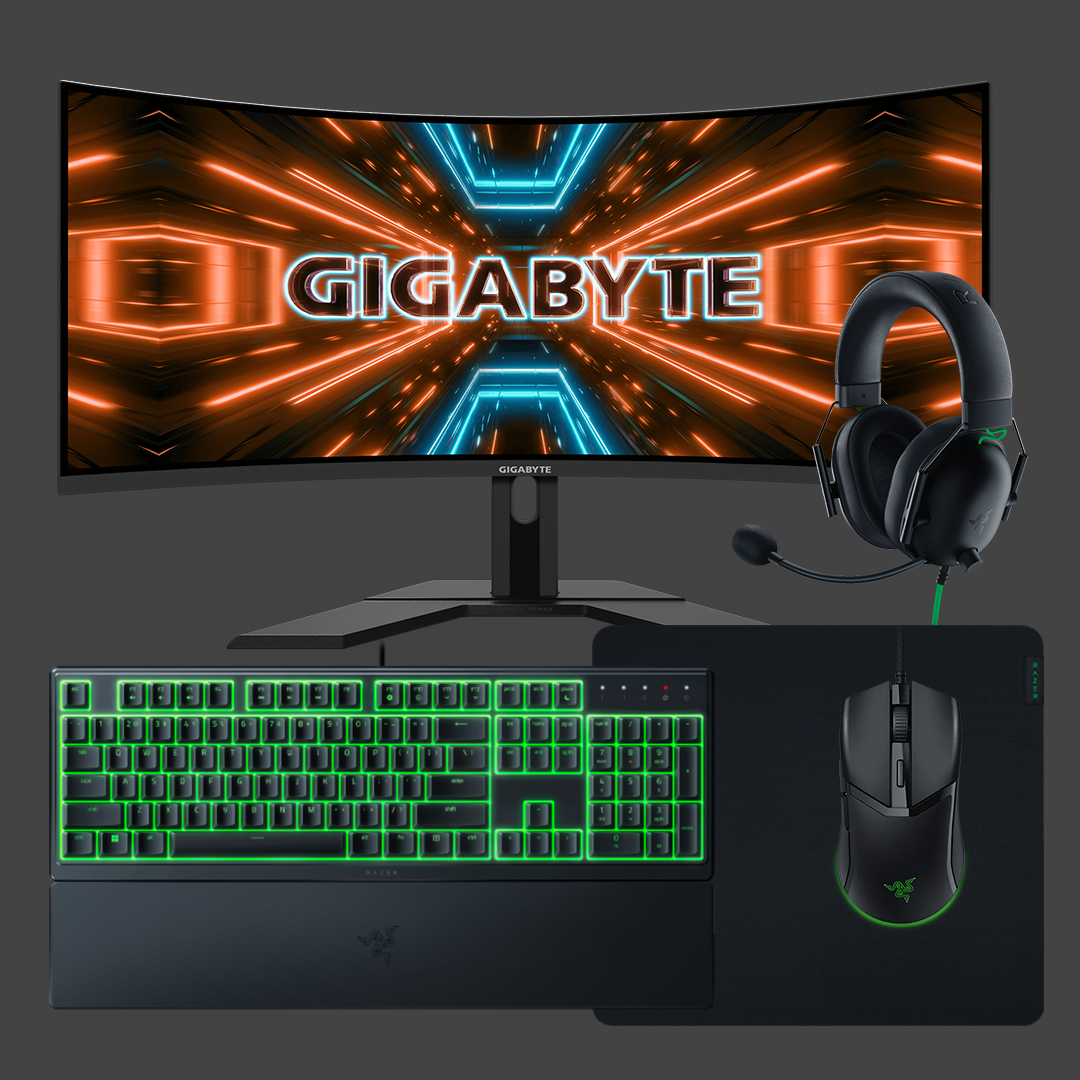 Razer + Gigabyte Ultrawide Bundle