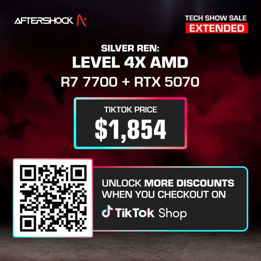 Silver Ren : L4X AMD / Ryzen 7 7700 + GeForce RTX 5070