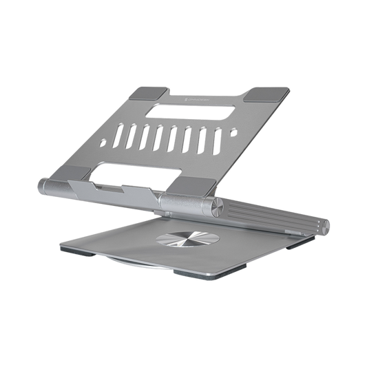 Omnidesk Revolve Laptop Stand with Detachable 7-in-1 Docking Station