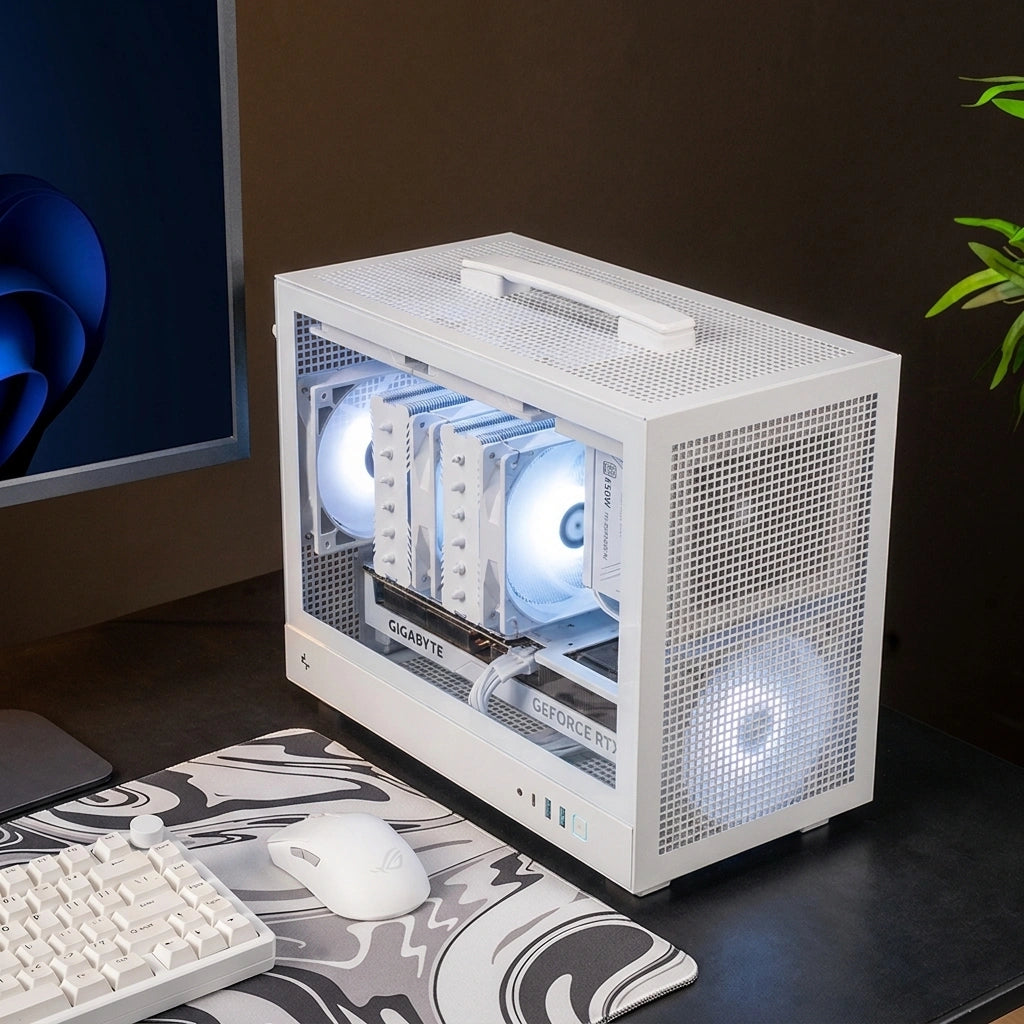 White Lunchbox : L5 X3D AMD / Ryzen 7 7800X3D + GeForce RTX 5070