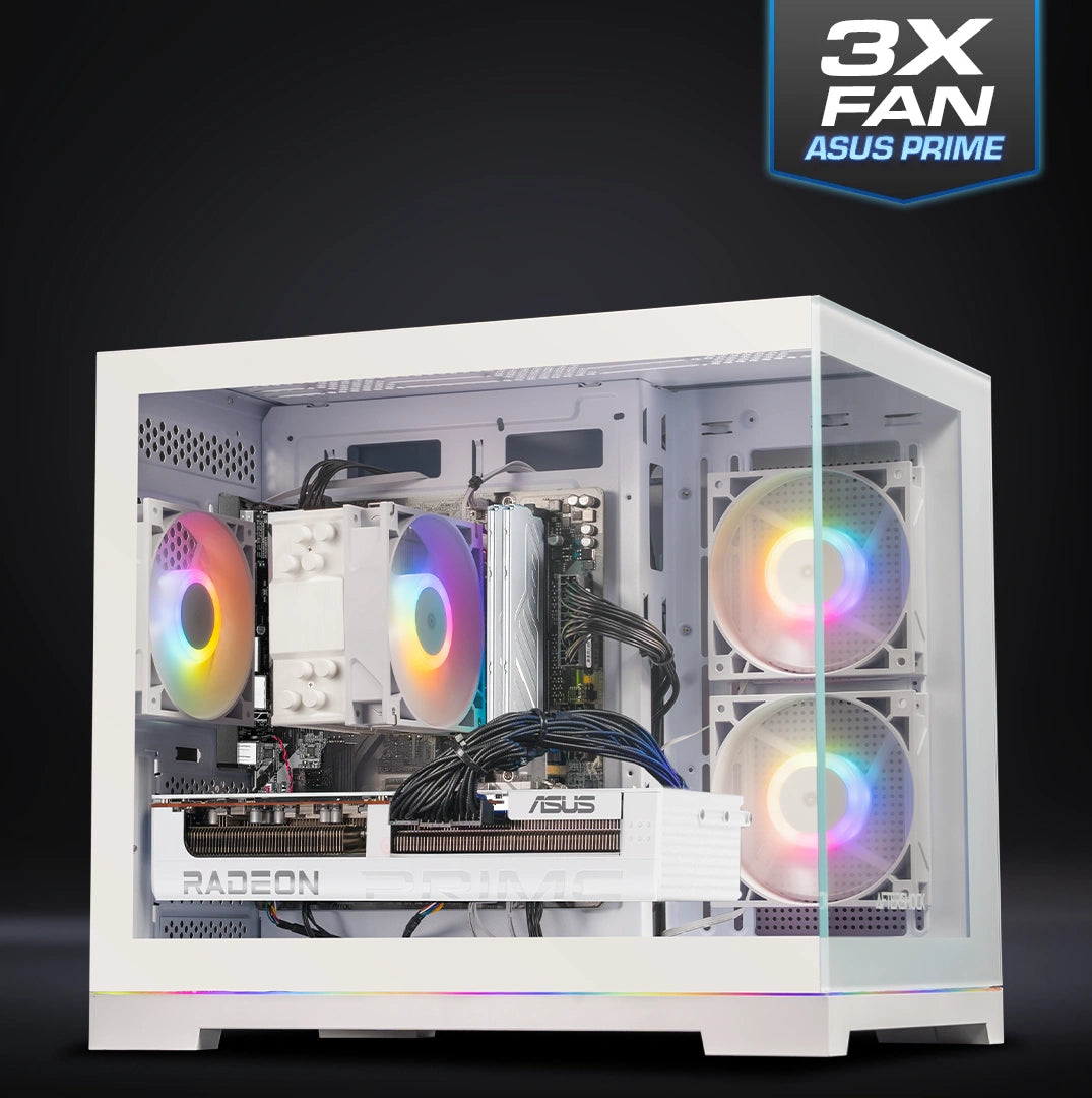 Special AMD Combo : Level 7X / Ryzen 7 7700 + Radeon RX 9070 XT