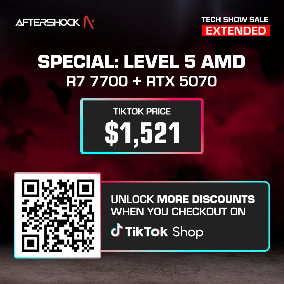 Special : Level 5 AMD / Ryzen 7 7700 + GeForce RTX 5070