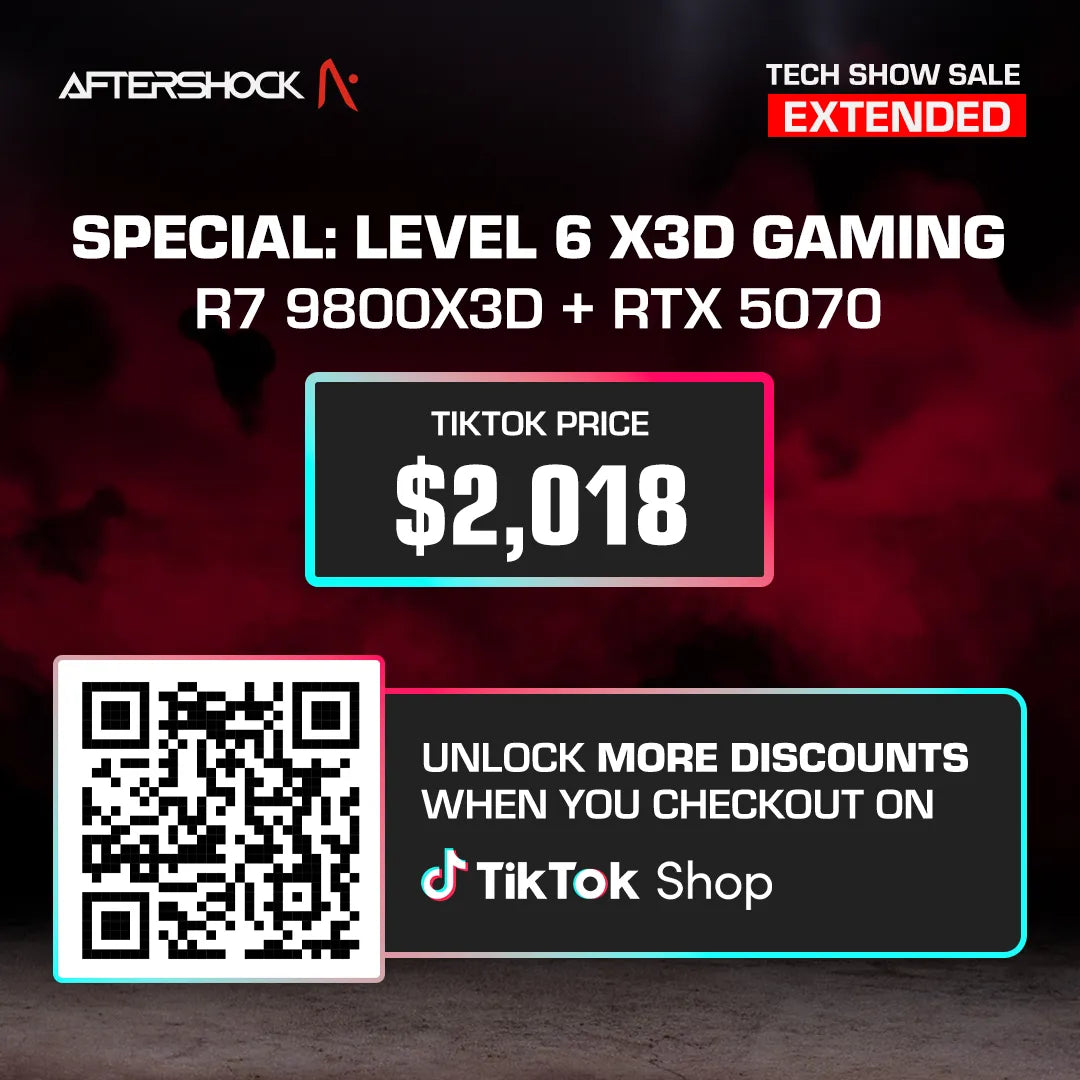 Special : Level 6 X3D Gaming / Ryzen 7 9800X3D + GeForce RTX 5070