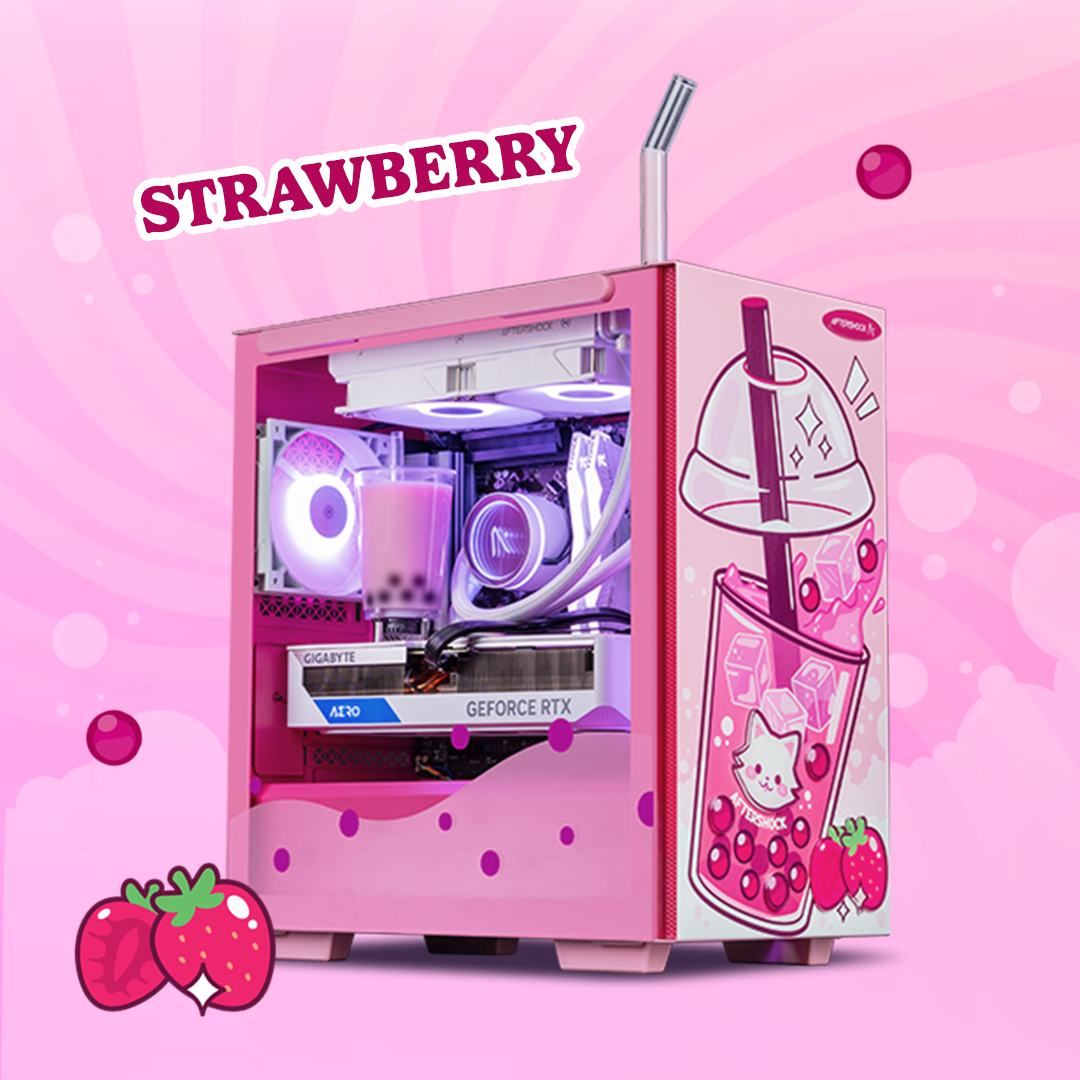 Bubble Tea Series : Strawberry