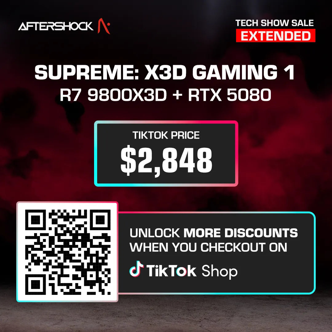 Supreme : X3D Gaming 1 / Ryzen 7 9800X3D + Geforce RTX 5080
